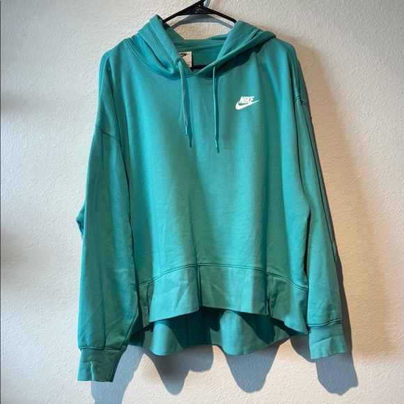 Nike Sweaters - Nike Women's Teal Hoodie Sweater